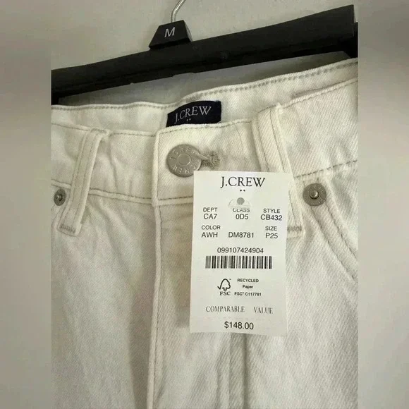 JCREW Petite Premium Edition vintage wide-leg jean with button fly - NWT - Picture 5 of 11